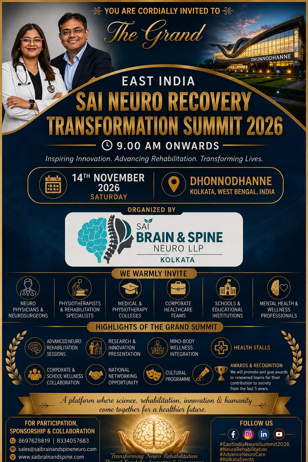 East India Sai Neuro Recovery Transformation Summit 2026